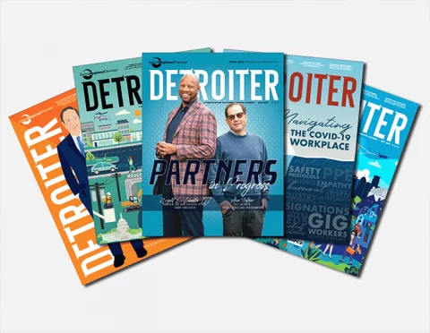 Detroiter Magazine Covers