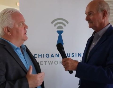 Glenn Stevens Jr. speaks with the Michigan Business beat