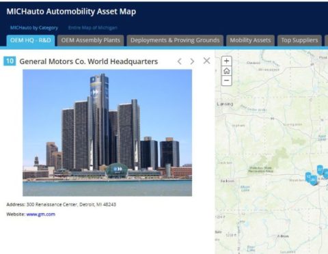 MICHauto Automobility Asset Map