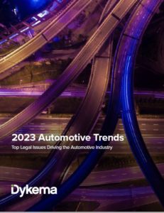 2023 Dykema Automotive Trends Report