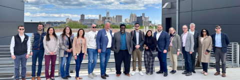 Michigan Auto Caucus Tours Newlab and Michigan Central