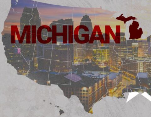 Michigan graphic for The Sunday Times