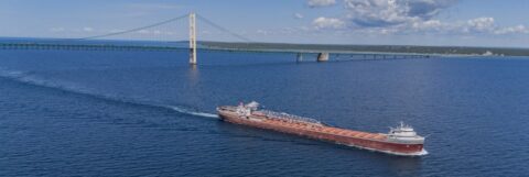 boat on the great lakes