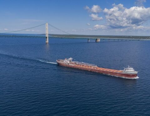 boat on the great lakes