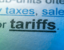 tariffs