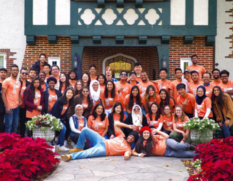 Global Detroit, group of international students