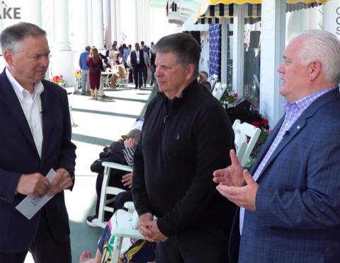 Jim Kirk, Paul Krutko, and Glenn Stevens Jr. in a Crain's Detroit Business Interview at the 2026 Mackinac Policy Conference