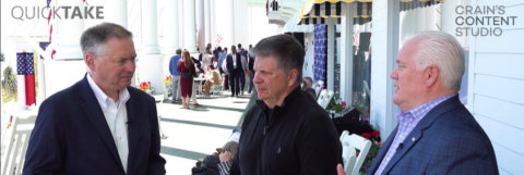 Jim Kirk, Paul Krutko, and Glenn Stevens Jr. in a Crain's Detroit Business Interview at the 2026 Mackinac Policy Conference